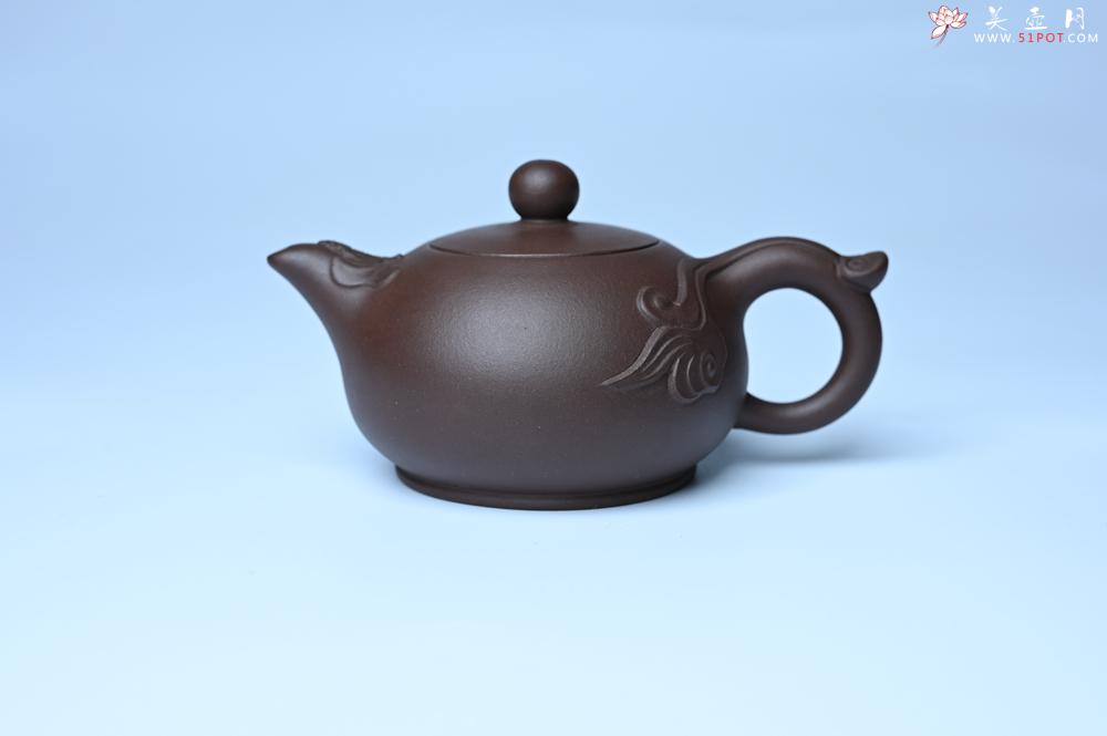 紫砂壶图片：美壶特惠 优质老紫泥福在眼前壶 茶人醉爱 - 紫砂壶之家紫砂壶网