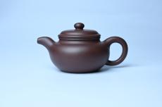 紫砂壶图片：潜力股周小培 特好老底槽青全手工仿古壶 茶人醉爱 - 紫砂壶之家