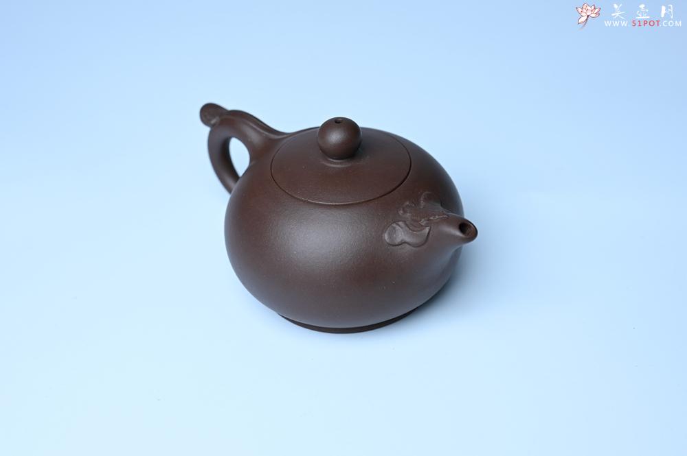 紫砂壶图片：美壶特惠 优质老紫泥福在眼前壶 茶人醉爱 - 紫砂壶之家紫砂壶网