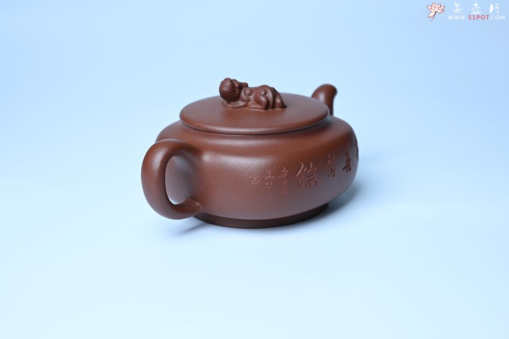 紫砂壶图片：美壶特惠 精致优质紫泥祥瑞壶 难度大 茶人醉爱 - 紫砂壶之家紫砂壶网