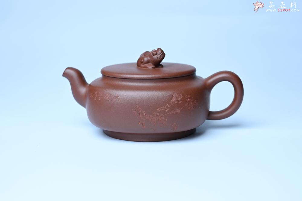 紫砂壶图片：美壶特惠 精致优质紫泥祥瑞壶 难度大 茶人醉爱 - 紫砂壶之家紫砂壶网